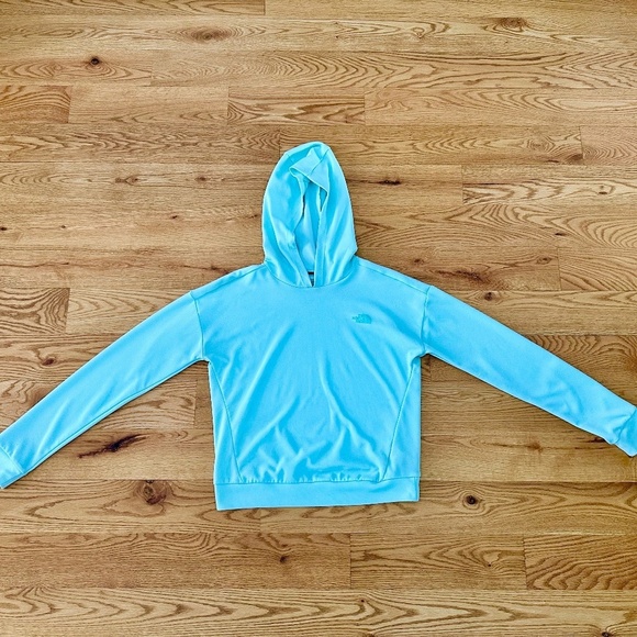 North Face Women's Wander Sun Hoodie in MISTY JADE (Size S) - Picture 4 of 9